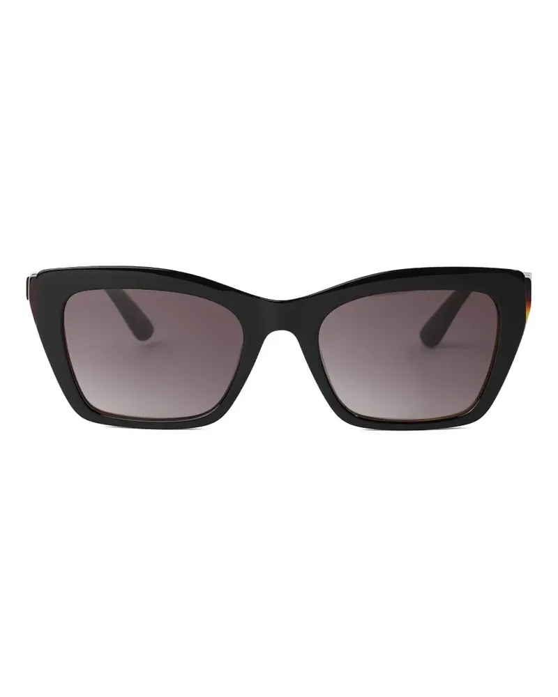 Karl Lagerfeld Autograph butterfly sunglasses - Schwarz Schwarz
