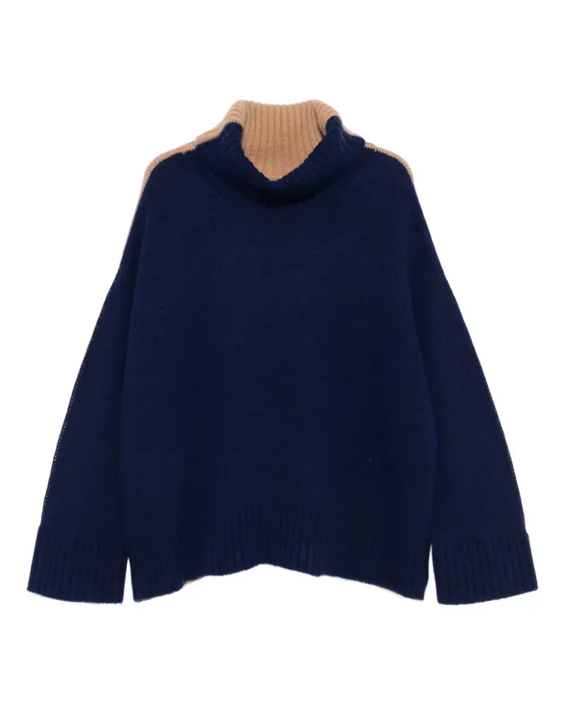 Jejia Pullover mit Rollkragen - Blau Blau