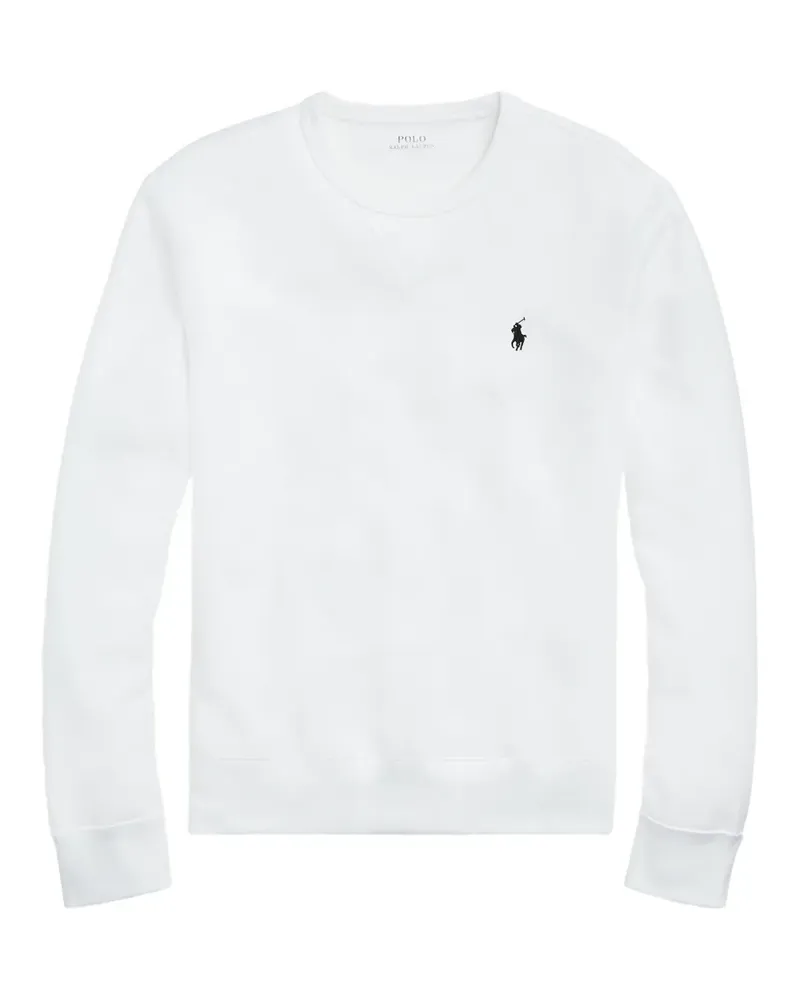 Ralph Lauren Sweatshirt mit Logo-Stickerei - Weiß Weiß