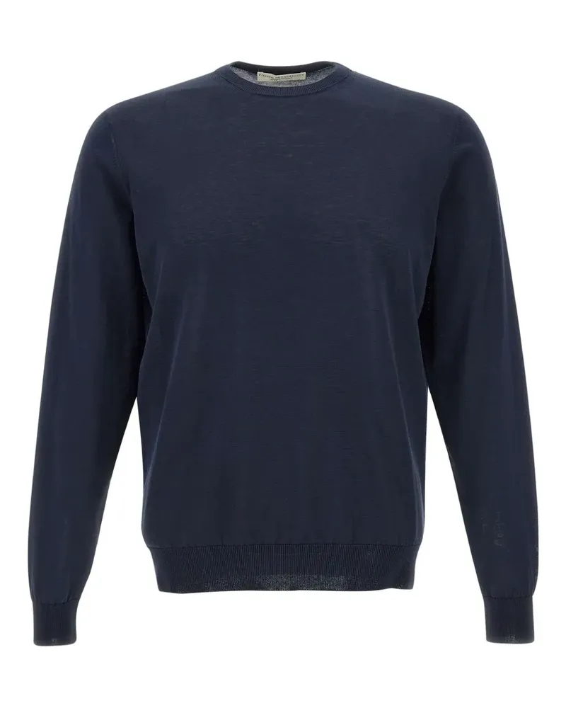 Filippo de Laurentiis cotton sweater - Blau Blau