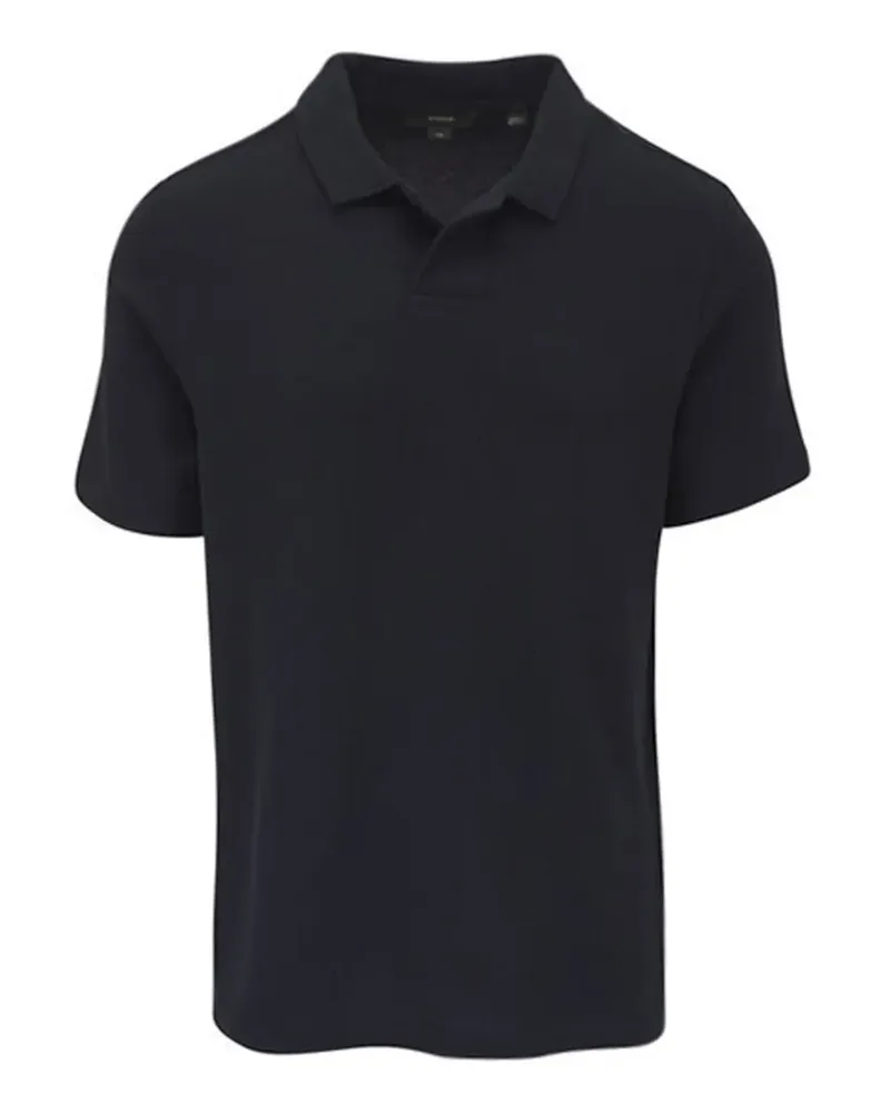Vince textured polo shirt - Blau Blau
