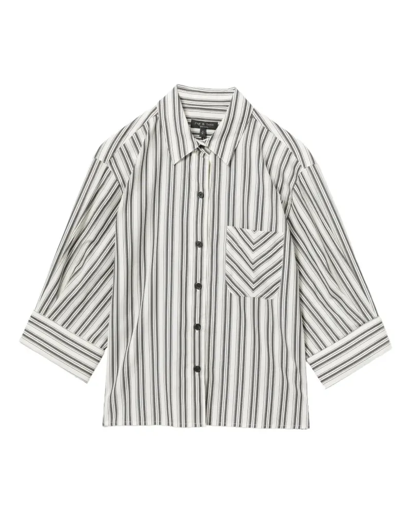 Rag & Bone Lucia Hemd - Grau Grau