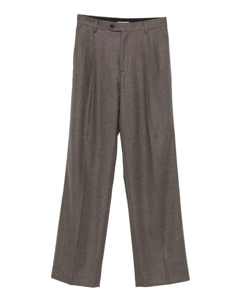 Sandro Hose mit Bundfalten - Braun Braun