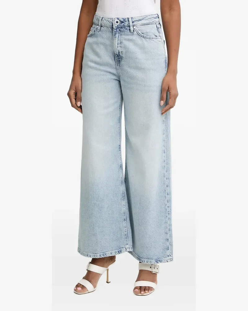 Guess Bellflower wide-leg jeans - Blau Blau