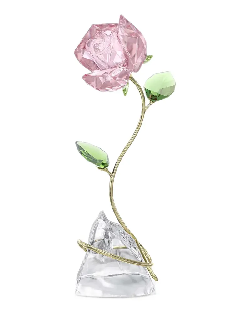 Swarovski Herzfigur mit Kristallen - Rosa Rosa
