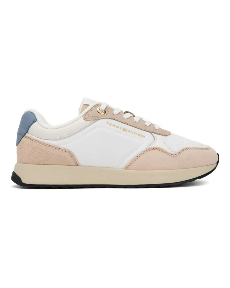 Tommy Hilfiger Sneakers mit Schnürung - Weiß Weiß