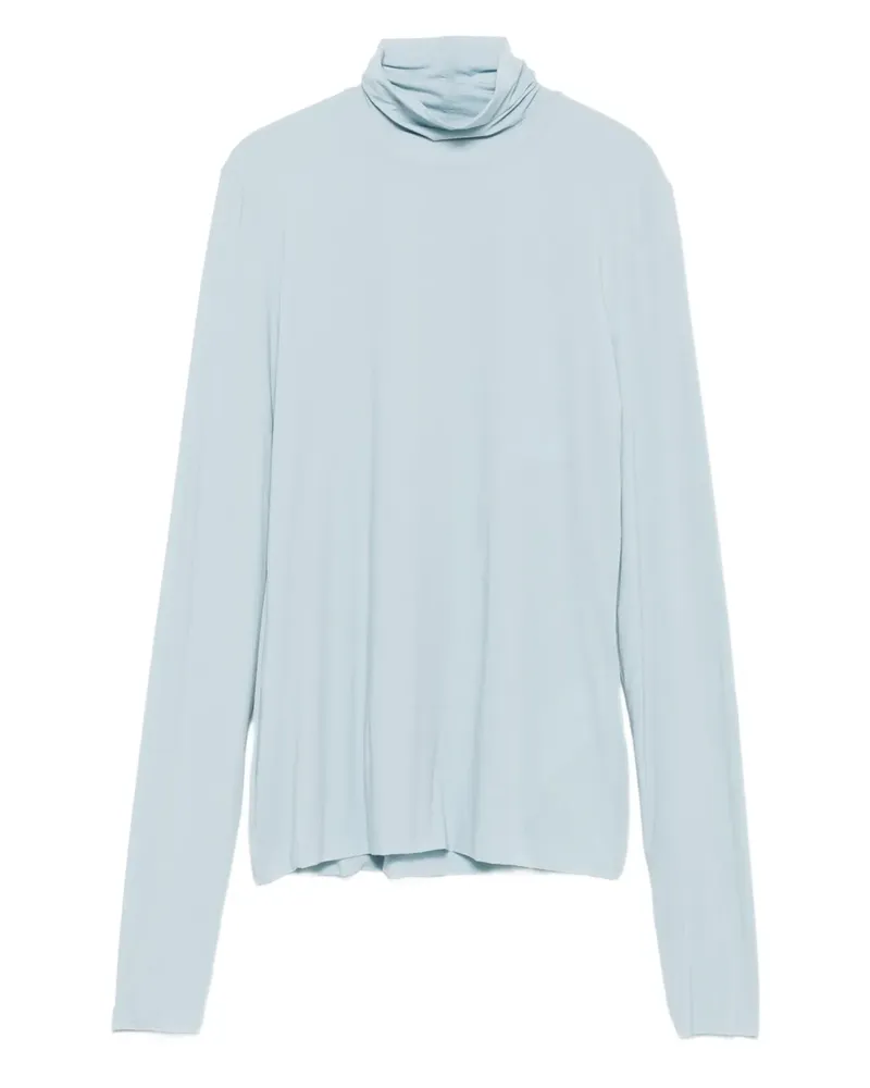 SPORTMAX Langärmeliges Rollkragenoberteil - Blau Blau