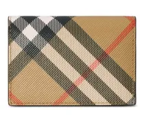 Faltbares Nova Check Kartenetui - Nude