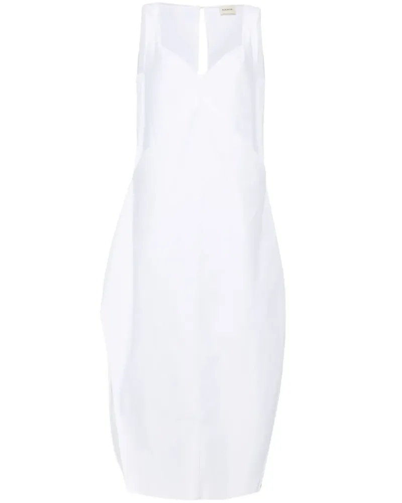 KHAITE Kenith Maxikleid - Weiß Weiß