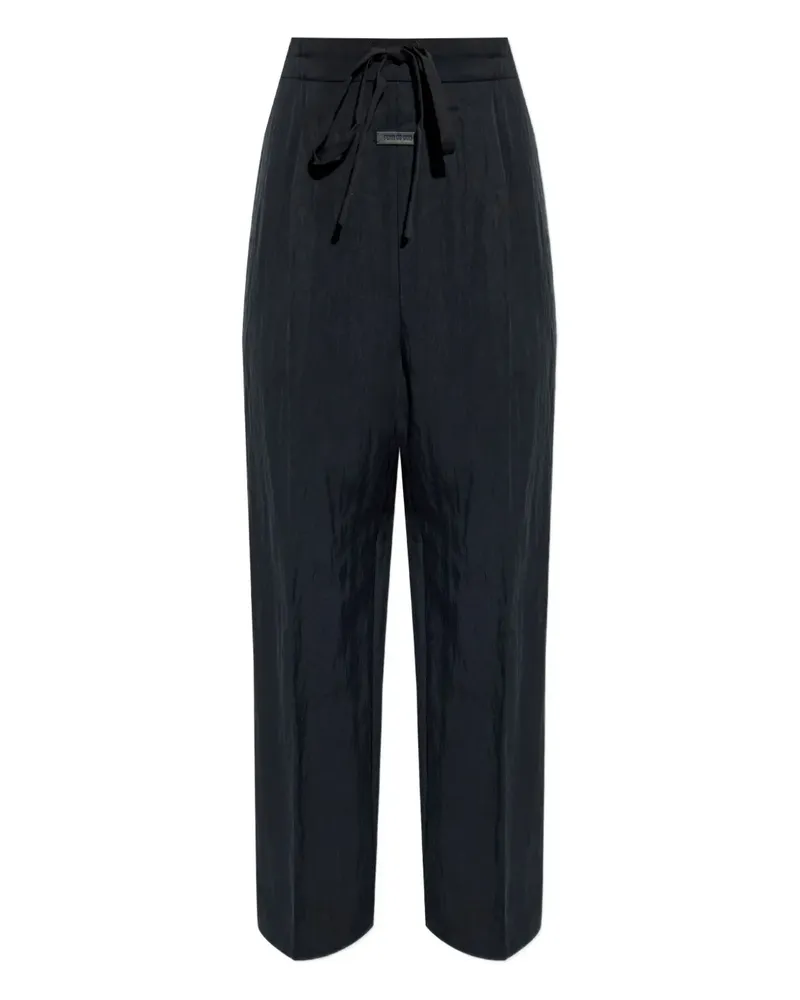 Fear of God Bundfaltenhose mit Kordelzug - Schwarz Schwarz