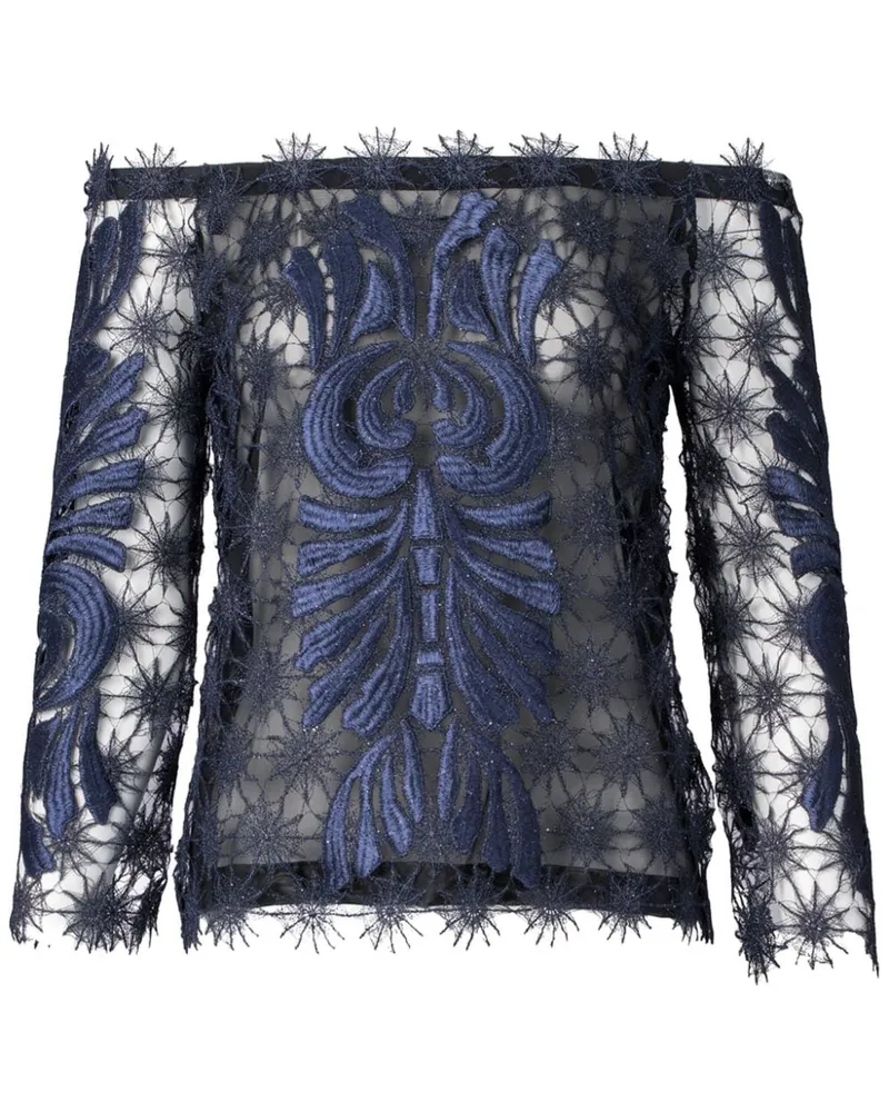 Silvia Tcherassi Lala Bluse - Blau Blau