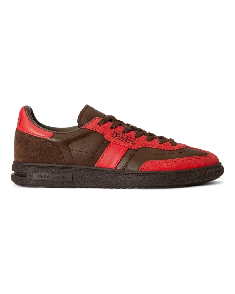 Ralph Lauren Bedford Sneakers mit Logo - Braun Braun