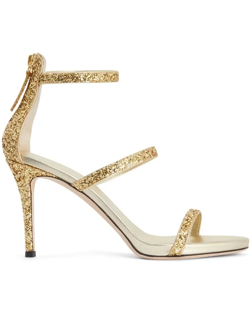 Giuseppe Zanotti Harmony Sandalen mit Glitter 90mm - Gold Gold