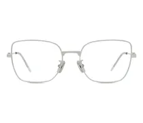 Brille mit eckigem Gestell - Silber