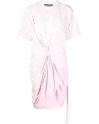 Y/PROJECT T-Shirtkleid mit betonter Taille Rosa