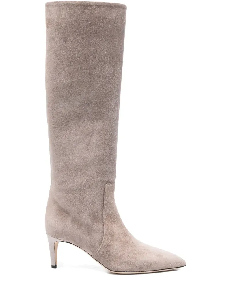 Paris Texas Kniehohe Gaia Stiefel 60mm - Nude Nude