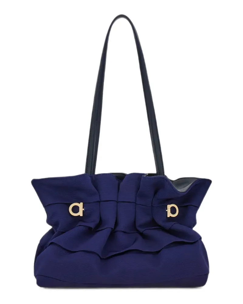 Ferragamo small soft shoulder bag - Blau Blau