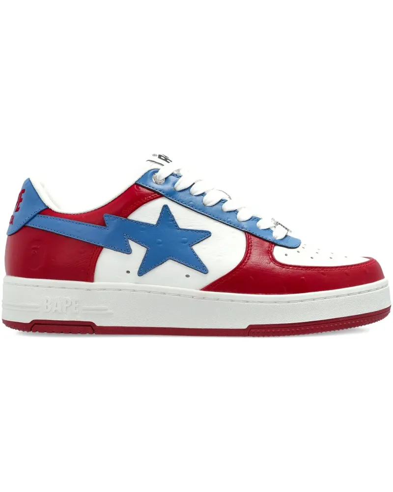 BAPE Sneakers mit Stern-Patch - Rot Rot