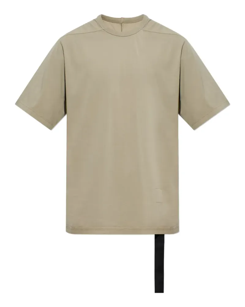 DRKSHDW by Rick Owens T-Shirt mit geripptem Besatz - Grün Grün