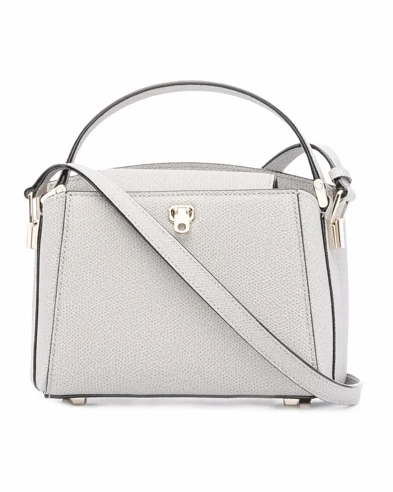 Valextra Brera Mini-Tasche - Grau Grau