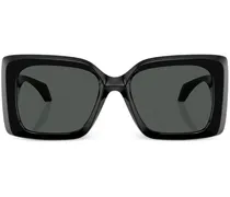 Sonnenbrille mit Medusa-Schild - Schwarz