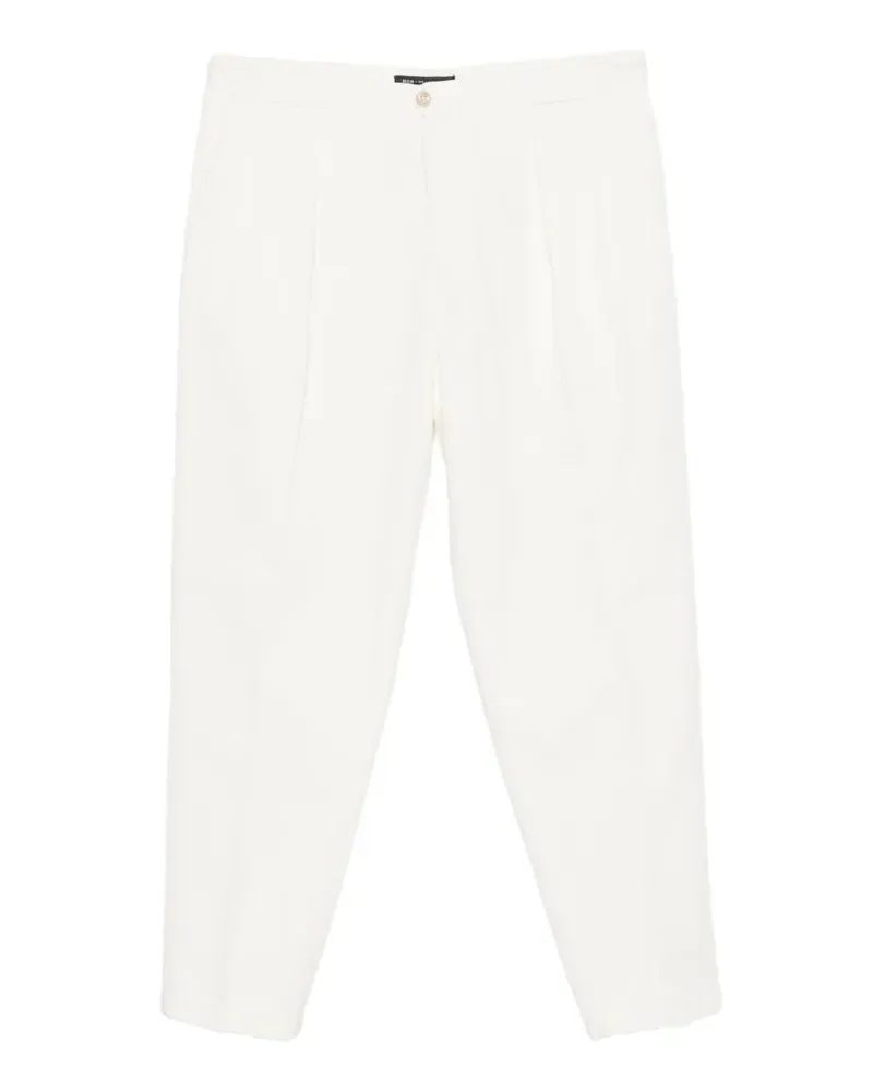 Briglia 1949 Portobello-D pleated trousers - Weiß Weiß