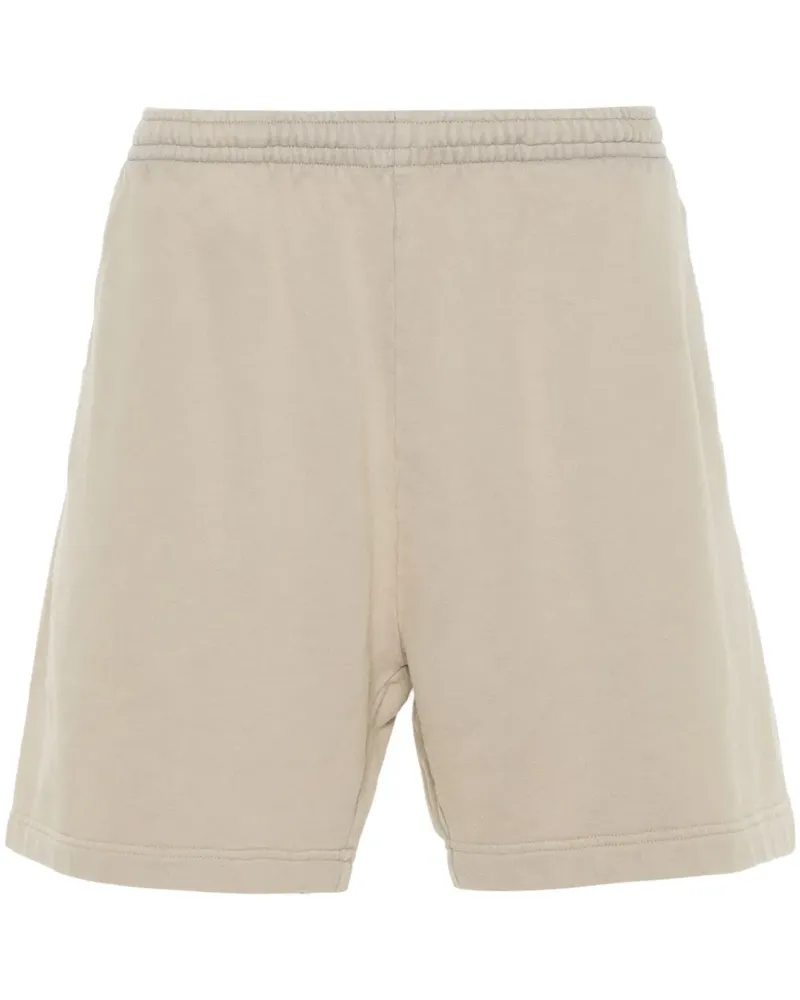 Acne Studios Jersey-Shorts mit Logo-Patch - Nude Nude