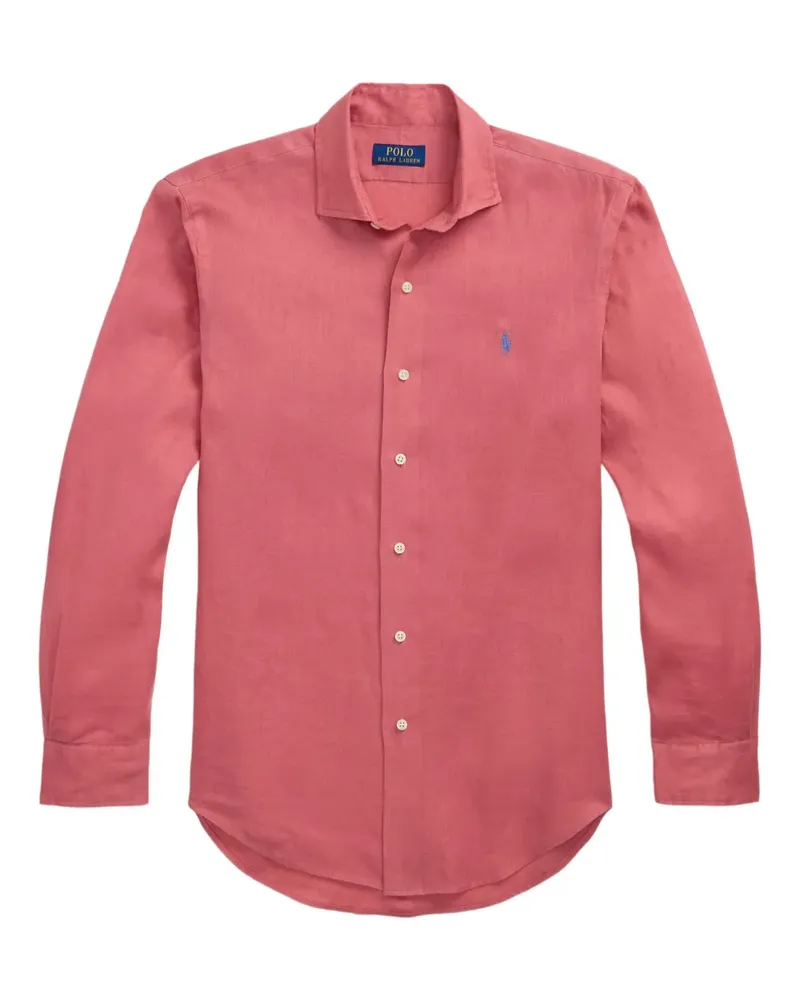Ralph Lauren Hemd aus Leinen - Rosa Rosa