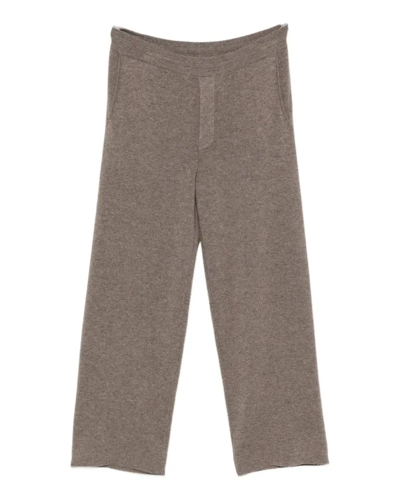 Lisa Yang Parker Hose mit geradem Bein - Braun Braun