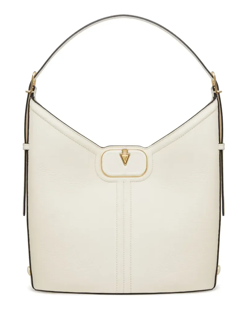 Valentino Garavani VLogo Schultertasche - Nude Nude