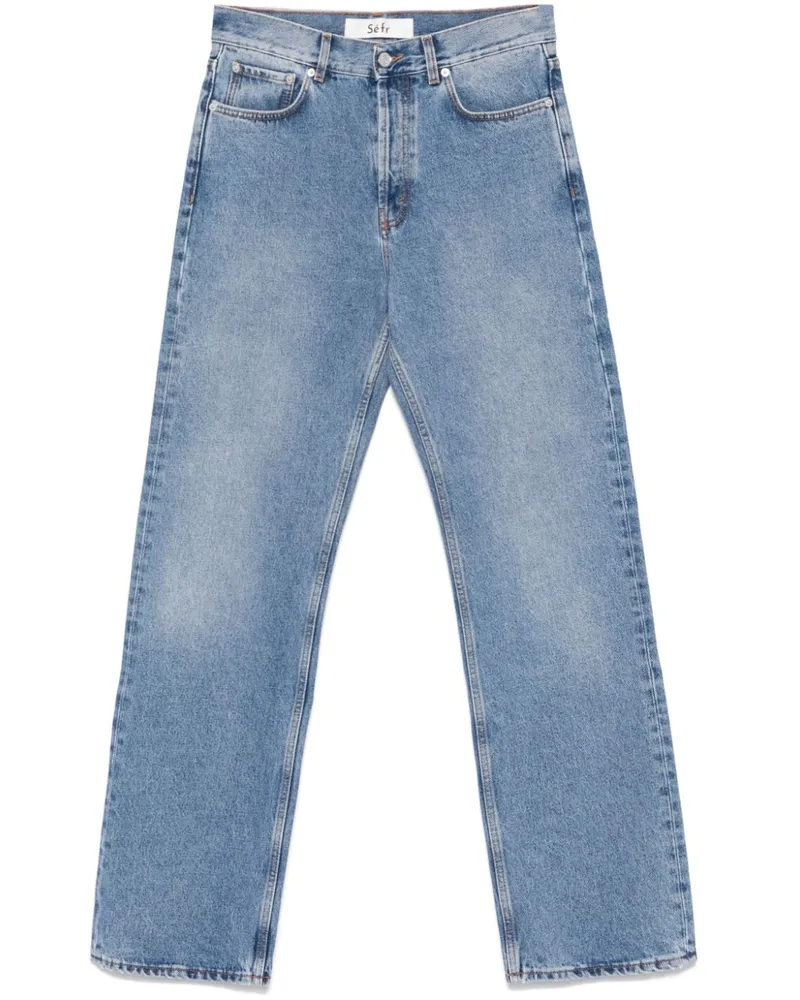 Séfr Classic Cut Jeans - Blau Blau