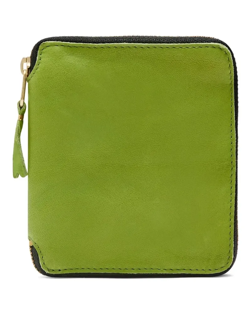 Comme des Garçons full-zip wallet - Grün Grün