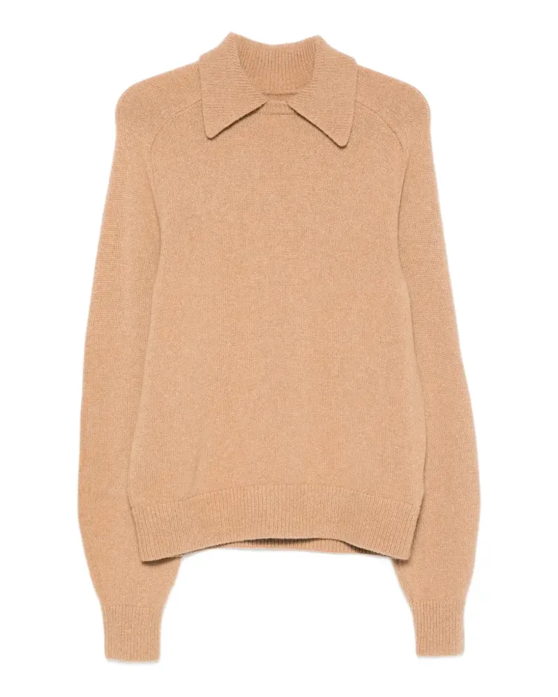 KHAITE Jackson Pullover - Nude Nude