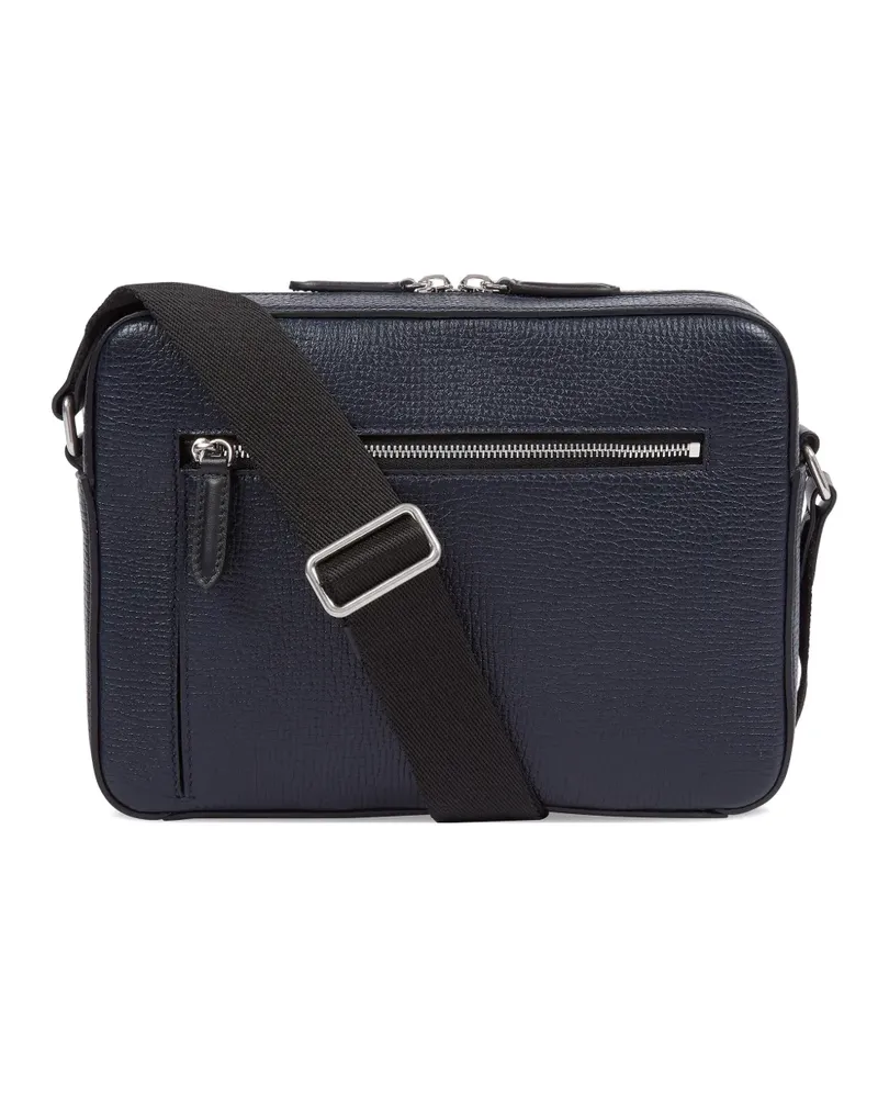 Smythson zip ludlow crossbody bag - Blau Blau