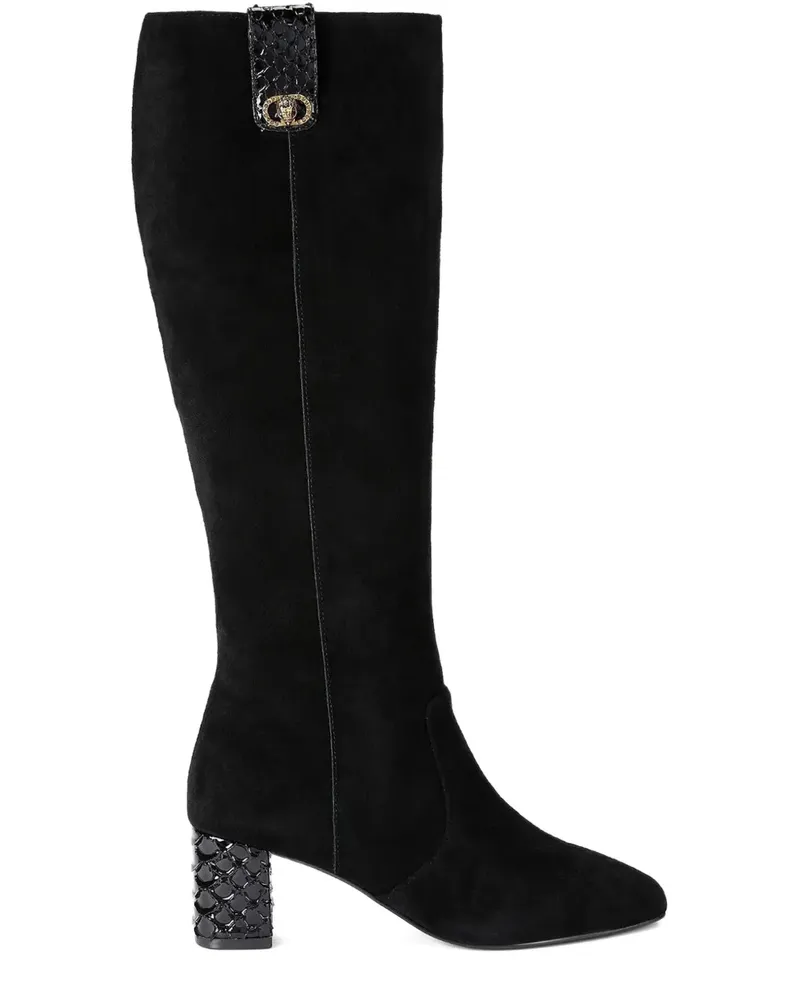 Kurt Geiger Chelsea-Boots mit Blockabsatz 55mm - Schwarz Schwarz