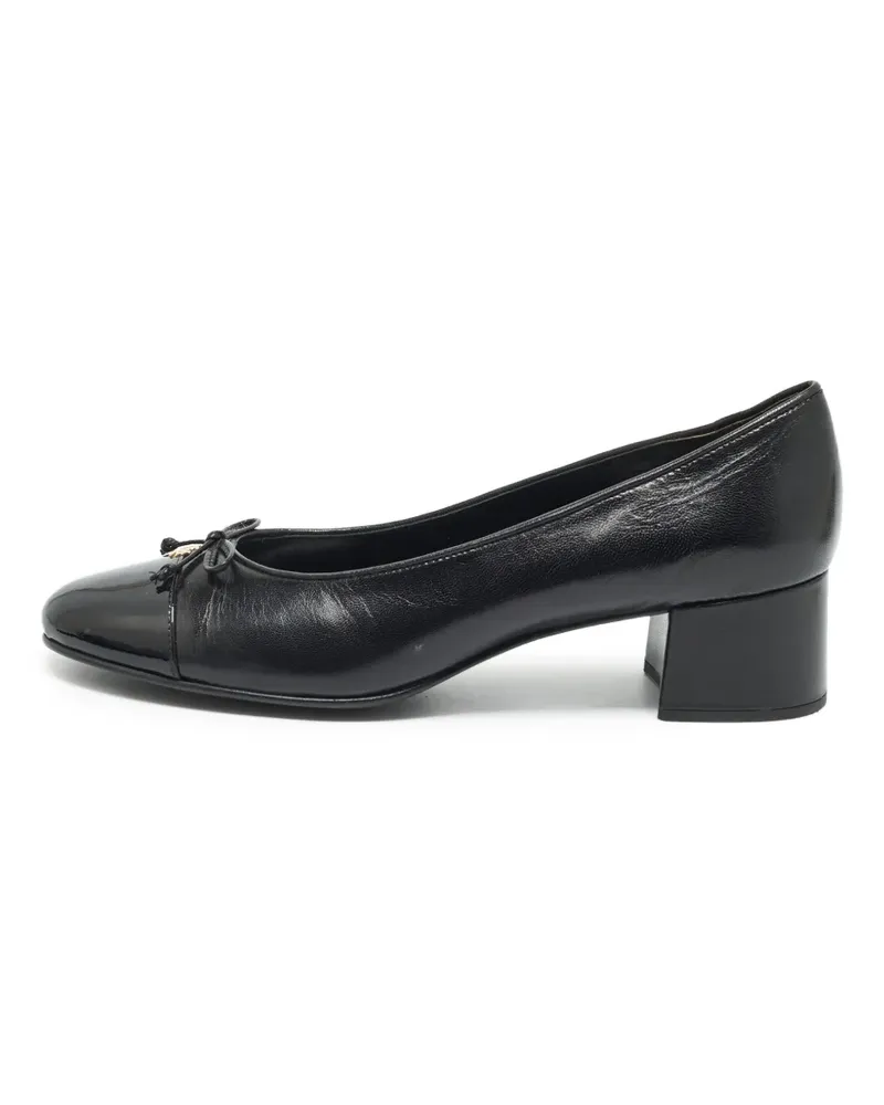 Tory Burch Laila Pumps mit Schleife - Schwarz Schwarz