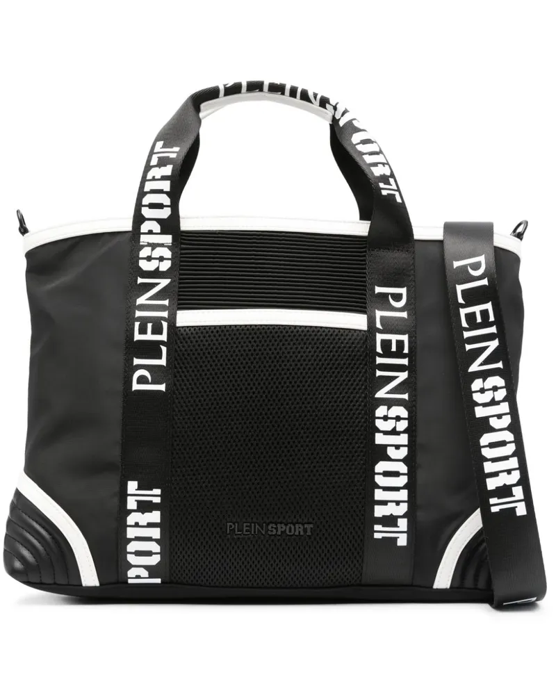 Philipp Plein Handtasche mit Logo-Print Schwarz