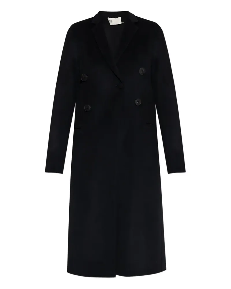 Tory Burch double-breasted wool coat - Schwarz Schwarz