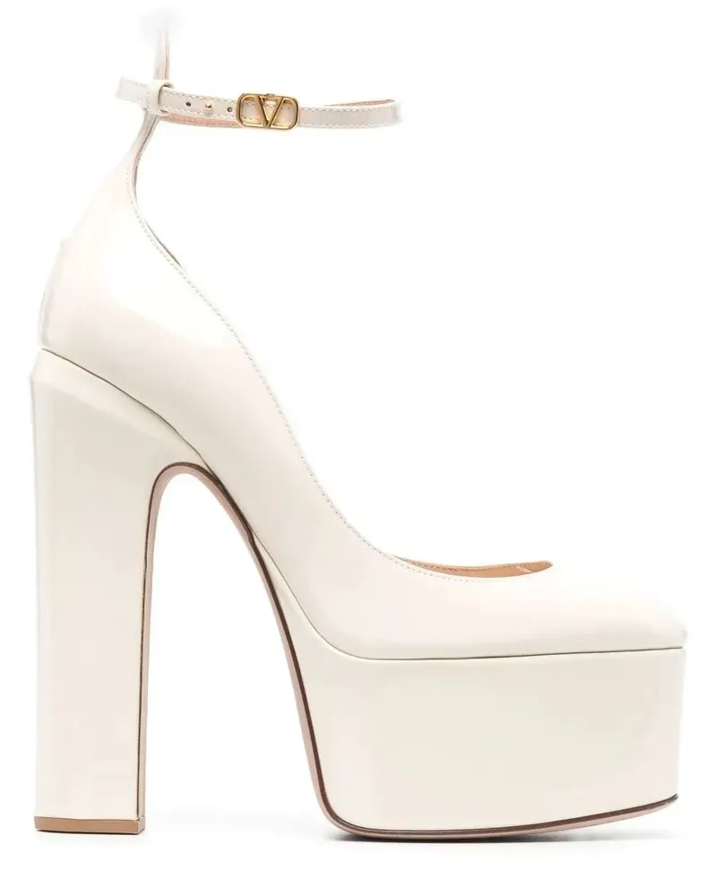 Valentino Garavani Tan-Go Plateau-Pumps 155mm - Nude Nude
