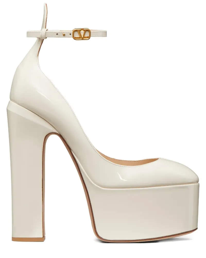 Valentino Garavani Tan-Go Plateau-Pumps 155mm - Nude Nude