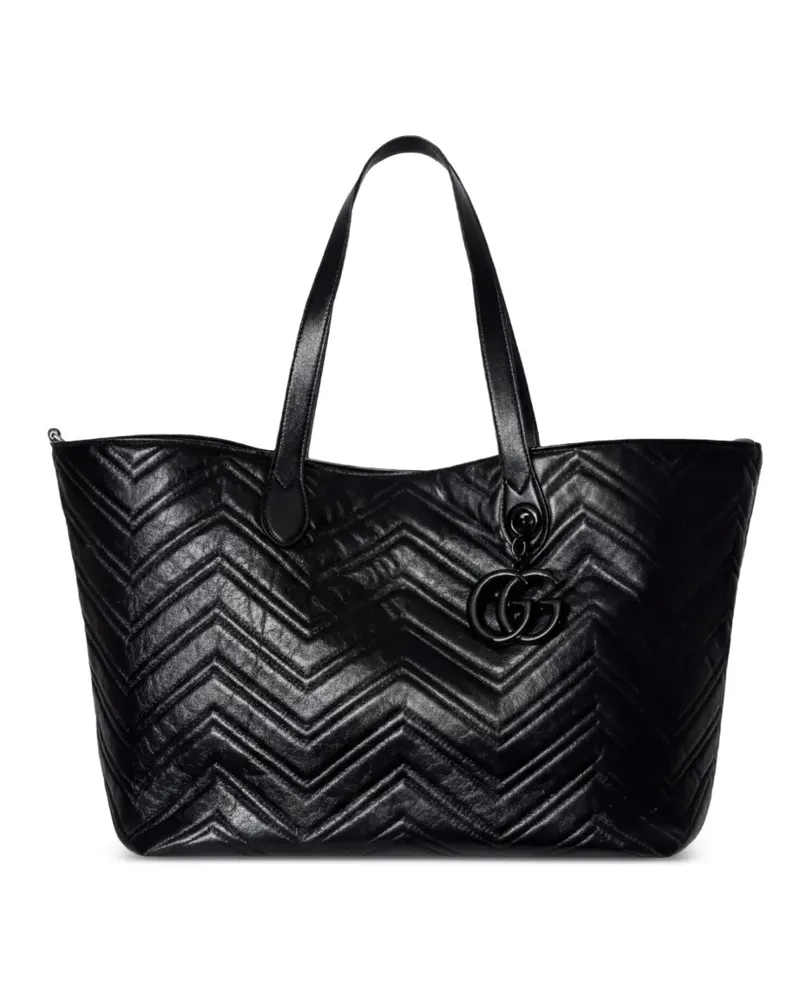 Gucci GG Marmont tote bag - Schwarz Schwarz