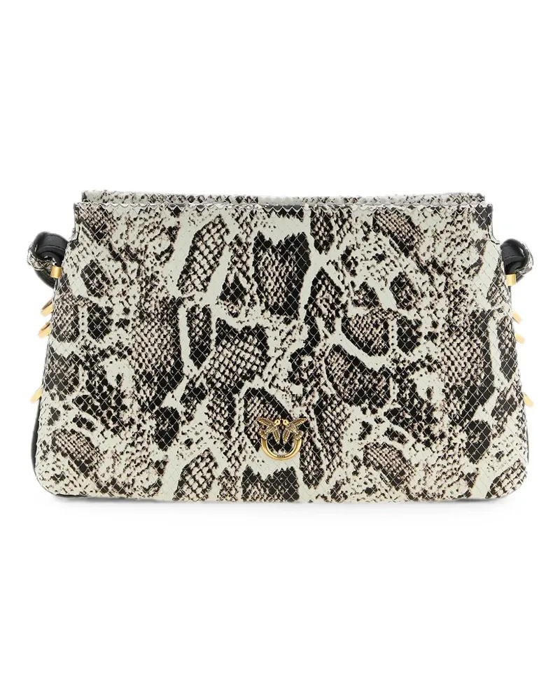 Pinko mini One Two Three cross body bag - Weiß Weiß