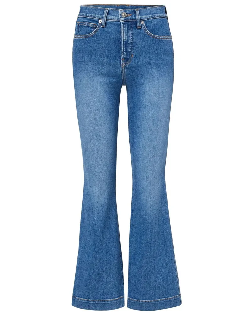 Veronica Beard Ausgestellte Carola Taillenjeans Blau