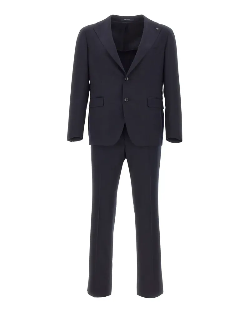 Tagliatore single-breasted slim-fit suit - Blau Blau