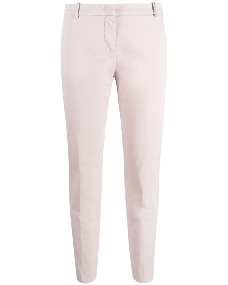 Fabiana Filippi Halbhohe Cropped-Hose - Rosa Rosa