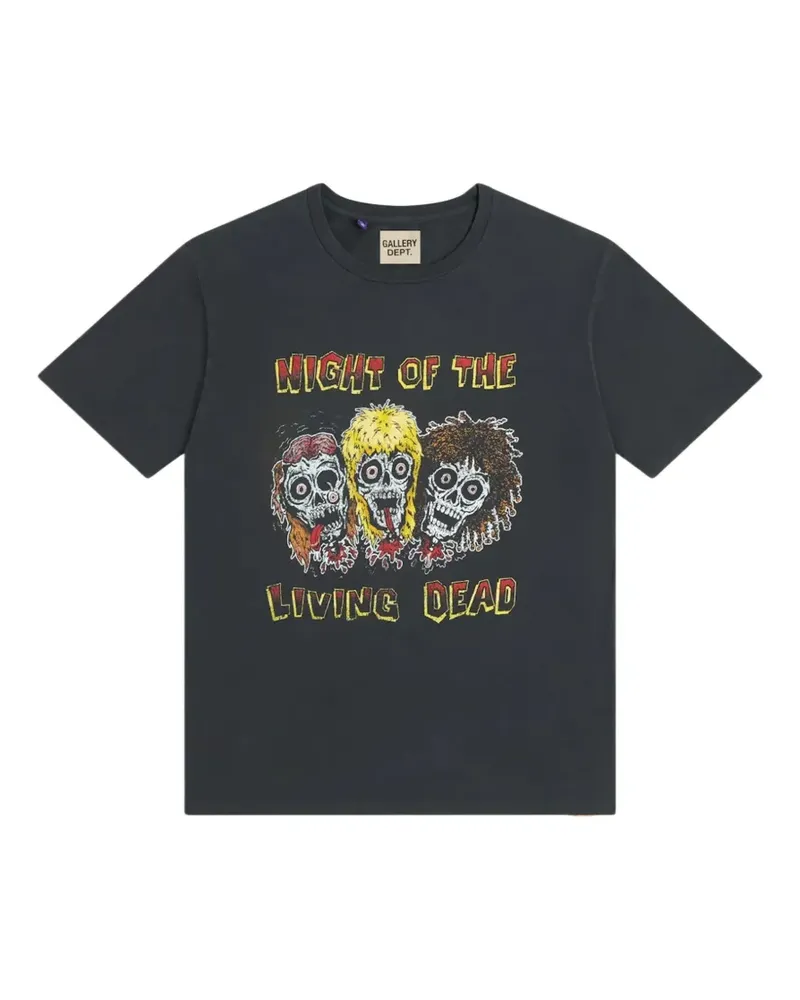 GALLERY DEPT. graphic-print T-shirt - Schwarz Schwarz