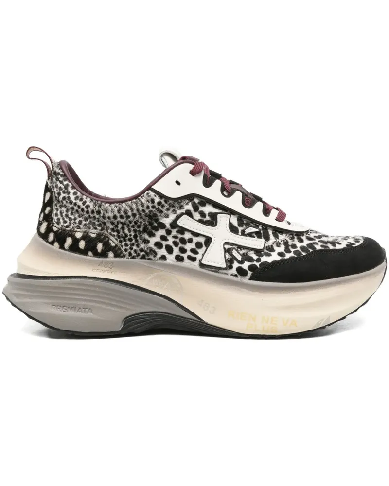 Premiata lace-up sneakers - Schwarz Schwarz