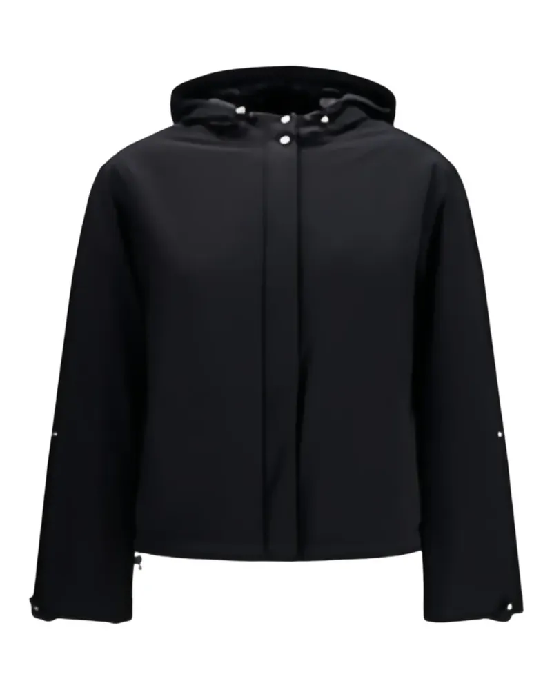 Herno hooded drawstring jacket - Schwarz Schwarz