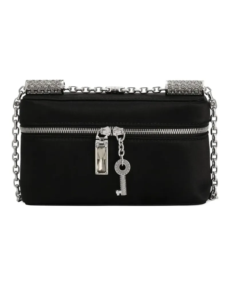 Dolce & Gabbana medium Sicily chain charm mini bag - Schwarz Schwarz
