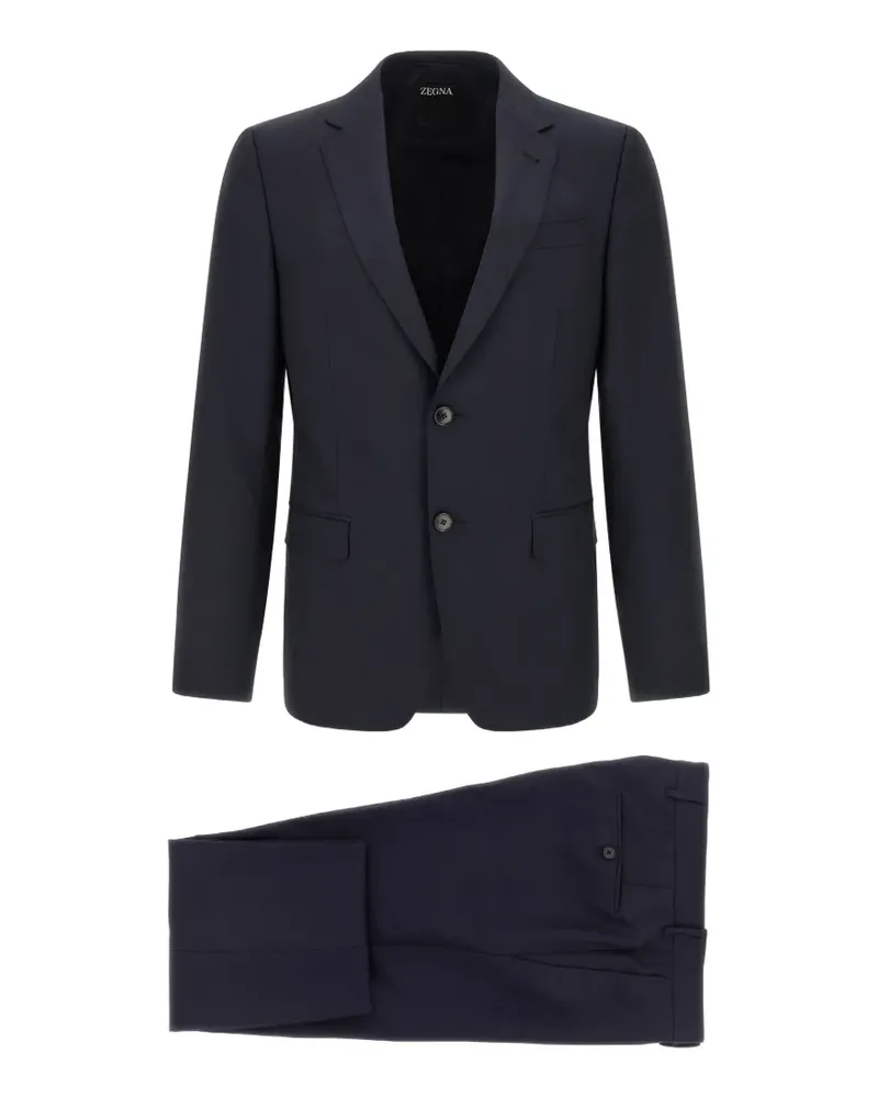 Ermenegildo Zegna single-breasted suit - Blau Blau